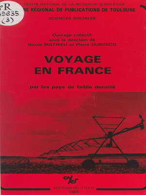 cover image of Voyage en France par les pays de faible densité